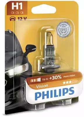 Лампа 12V H1 55W P14.5s +30% блистер (1шт.) Premium PHILIPS 12258PRB1 PHILIPS