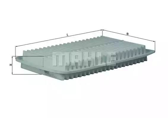 Фильтр воздушный TOYOTA Camry (01-06) LEXUS ES (01-06),RX (03-08) MAHLE LX1612 MAHLE KNECHT