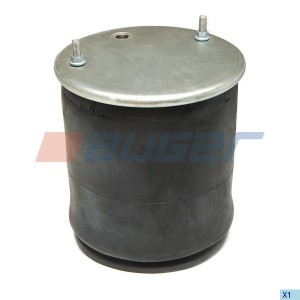 пневмоподушка со стаканом! 2шп.M12 смещ.25,1шт.M22, резб. отв.M16x2 SAF AU 344810-KP05 AUGER