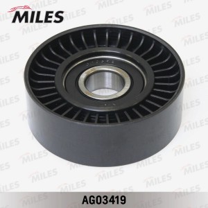 Ролик ремня приводного TOYOTA AURIS/YARIS 1.3 07- AG03419 AG03419 MILES