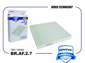 Фильтр салонный BR.AF.2.7 1354953 FORD Focus II BR.AF.2.7 BRAF27 BRAVE