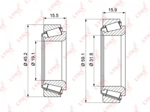 MB 190E/220E/260E 201 только16v WB-1378 LYNXAUTO