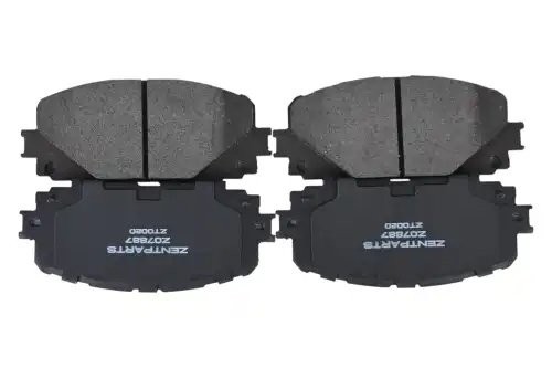 колодки тор. диск. перед. с антиск. пл.! (P83101)\ Toyota Yaris 06> Z07887 ZENTPARTS