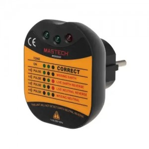 Тестер розеток MS6860D MASTECH 131260 MASTECH