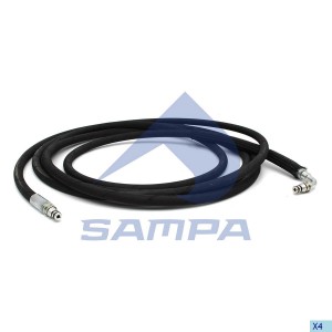 Шланг цилиндра сцепления ø4xø4x4750 043.298 SAMPA