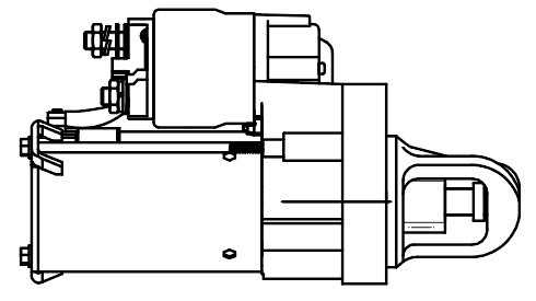 Стартер для а/м Mercedes-Benz GL X166 (12-)/S W221 (05-) 4.7i 1,4кВт (LSt 1532) LST1532 START VOLT