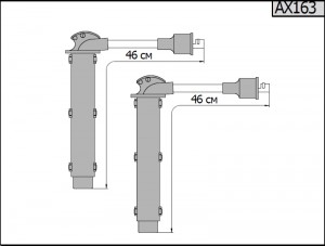 Провод высоковольтный ROVER 25,45 (99-) (1.4/1.6/1.8),75 (1.8) комплект CARGEN AX163 CARGEN
