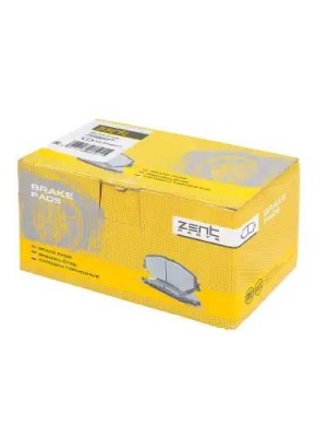 колодки дисковые передние! Toyota Auris 1.4VVTi/1.6VVTi/1.4D-4D 07> Z07429 ZENTPARTS