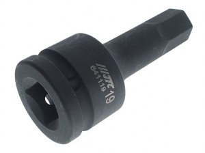 Бита-головка 3/4" HEX Н19 ударная L=100мм JTC JTC-641119 JTC TOOLS