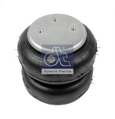 Рессора пневматическая двойной сильфон; (2 отв.+возд. / 2 отв. - 0°); ROR/Schmit 1026013 DIESEL TECHNIC
