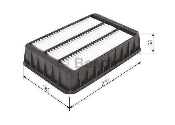 Фильтр воздушный MITSUBISHI Lancer (07-),Outlander (07-) BOSCH F 026 400 200 BOSCH