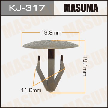 Пистон обивки универсальный MASUMA KJ317 MASUMA