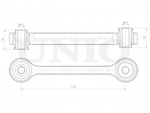 Стойка стабилизатора передняя SSP-50238 UNIO