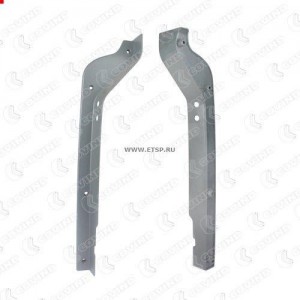 часть бампера! переднего левый угол серый (крышка амортизатора) \MAN TGS TGS97 COVIND