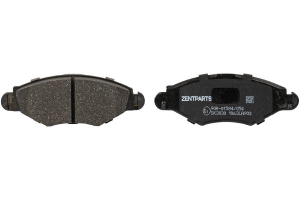 колодки дисковые передние!Peugeot 206 1.4/1.6/1.4HDi/1.9D 01> Z07337 ZENTPARTS
