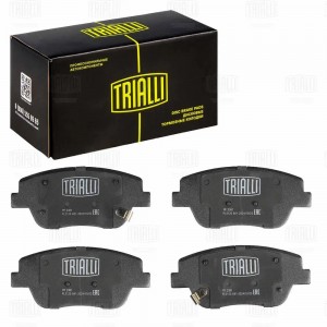 Колодки тормозные дисковые передние торм. диск d=300 мм PF 2381 TRIALLI