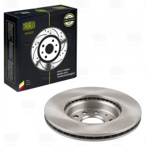 Диск торм. Skoda Octavia A7 (13-)/VW Jetta (11-) перед. d=276 (DF 084310)  2шт DF084310 TRIALLI