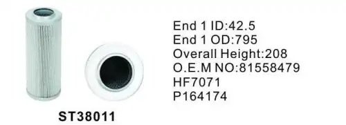 Фильтр гидравлический ST38011 ST38011 STAL