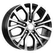 Скад KL-293 18.0 / 7.0J PCD 5x114.30 ET 38.00 ЦО 67.10 Литой / Черный с полирова 3000105 SKAD