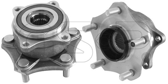 Ступица в сборе 9328007 9328007 GS P