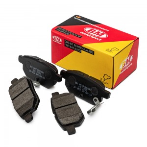 Колодки тормозные дисковые задние FD3335 FD3335 BM MOTORSPORT