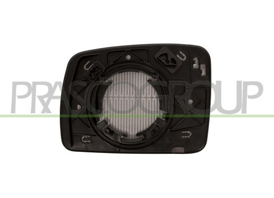 стекло зеркала правое! с крон. выпук. с подогр.\ Land Rover Discovery 4.0i/4.4i/ LR8007503 PRASCO GROUP