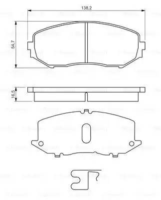 GRAND VITARA (2006>) 1.6/2.0 0 986 494 241 BOSCH