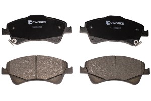 Тормозные колодки передние Low Metallic C11CR0225 C11CR0225 CWORKS