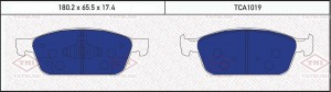 колодки дисковые перед.!\ FORD Kuga/Tourneo Connect 13> TCA1019 TATSUMI