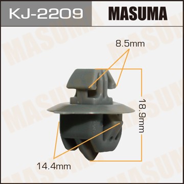 Пистон обивки универсальный MASUMA KJ2209 MASUMA