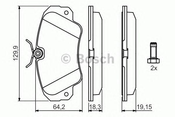 OPEL OMEGA B 0 986 460 939 BOSCH