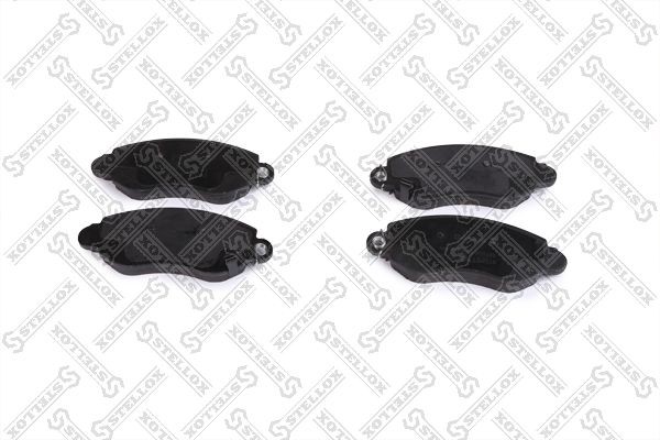 колодки дисковые перед.! с антискрип. пл.\ Ford Transit 2.0D/CTDi/2.3 16V/2.4D/T 783-002B-SX STELLOX