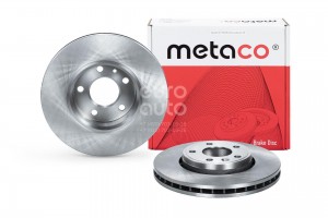 Диск тормозной передний вентилируемый 3050295 3050295 METACO