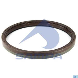 Сальник ступицы задней 180x200x17мм FPM WD DC+ 060.326 SAMPA