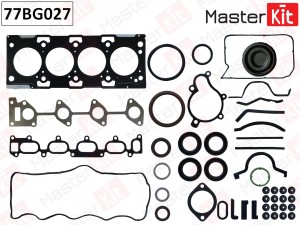 Комплект прокладок ДВС Hyundai/Kia SANTAFE,TUCSON,ELANTRA 2.0CRDI(D4EA) 01-10 77 77BG027 MASTER KIT