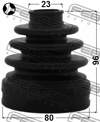 Пыльник ШРУСа внутренний NISSAN QASHQAI II 0215-JJ10ET 0215-JJ10ET FEBEST