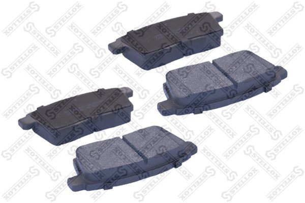 колодки дисковые задние! с антискрип. пластинами\ Mazda CX-7 2.3Turbo MZR DISI 0 000-067B-SX STELLOX