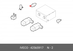 42565917 ФИЛЬТР 42565917 IVECO
