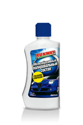 Полироль кузова абразивная мелкая 250мл RUNWAY RW2543 RUNWAY
