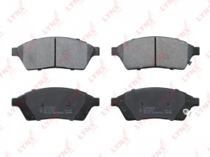 Колодки тормозные передние BD-1825 BD1825 LYNXAUTO