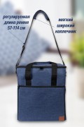 Сумка изотермическая 30л Peva Interpack синяя KRAFT KT835931 KRAFT