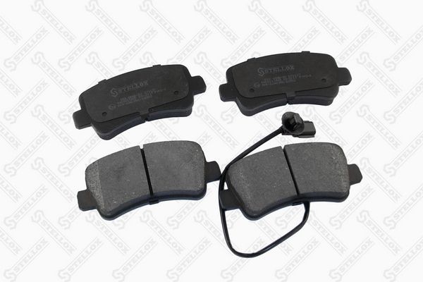 колодки дисковые задние  с антискрип. пластинами\ Renault Master II 000684BSX 000-684B-SX STELLOX