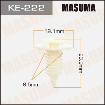 Пистон обивки универсальный MASUMA KE222 MASUMA