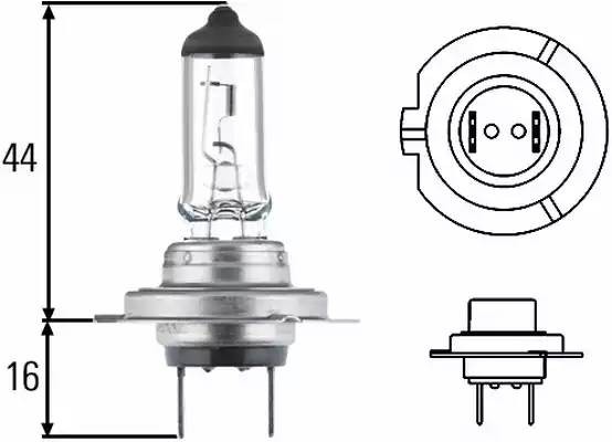 Лампа 8GH007157121 HELLA
