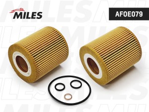 Фильтр масляный (вставка) BMW E46/E81/E87/E90/X3 1.6-2.0 (FILTRON OE649/6, MANN  AFOE079 MILES