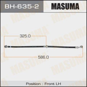 шланг тормозной передний левый!\ Nissan Murano BH-635-2 MASUMA