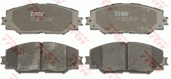 Колодки тормозные TOYOTA Auris (06-12) (Япония),Corolla (07-13) передние (4шт.)  GDB3425 TRW