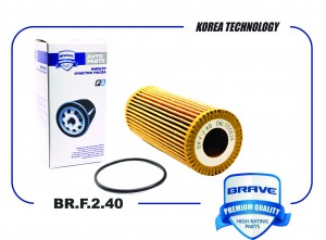Фильтр масляный 06L115562B BR.F.2.40 VW Golf 14-,Passat 12-,Polo V,Octavia III 1 BRF240 BRAVE