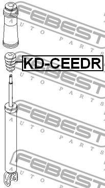 Отбойник амортизатора KD-CEEDR KD-CEEDR FEBEST