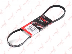 Ремень поликлиновой подходит для TOYOTA Yaris 1.3-1.5 99 3PK0848 3PK0848 LYNXAUTO